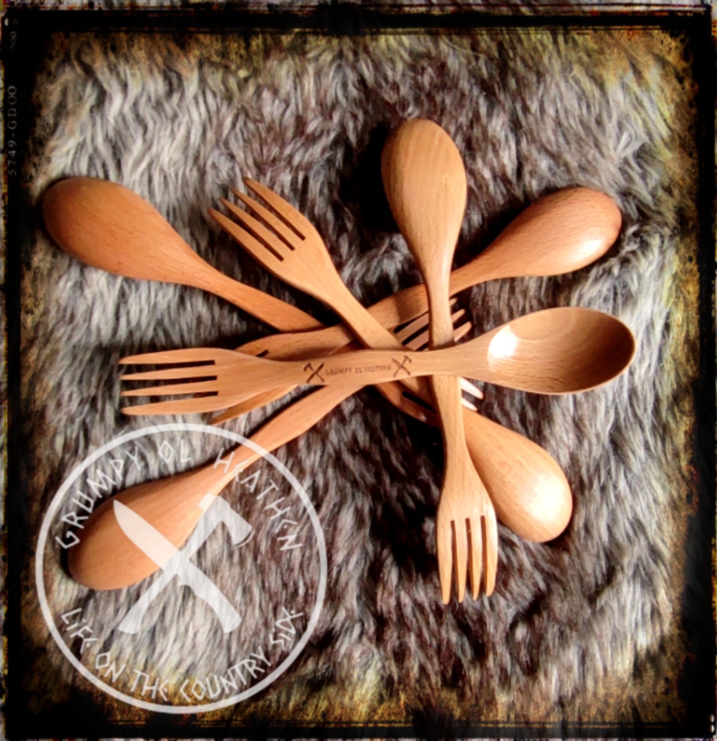 Spork i trä